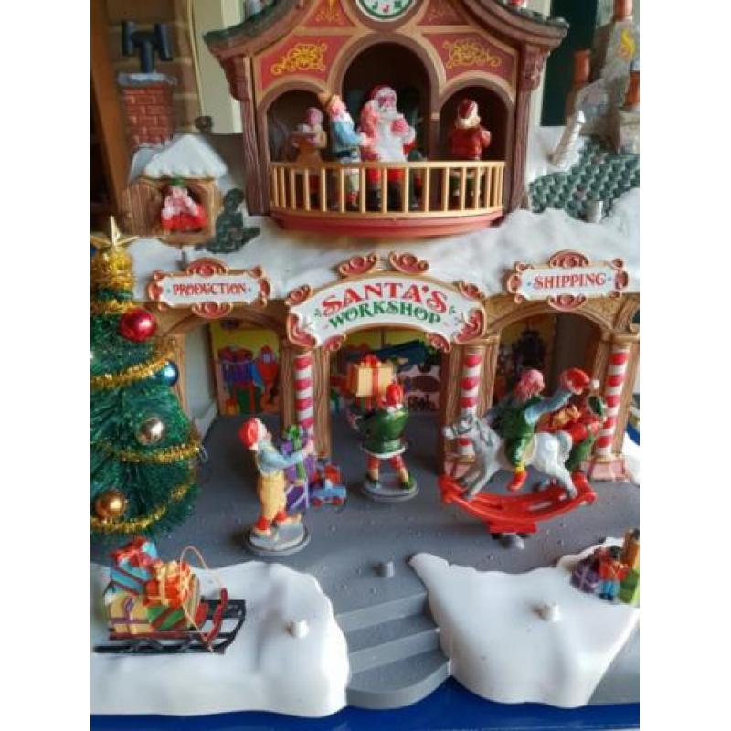 Santa workshop lemax
