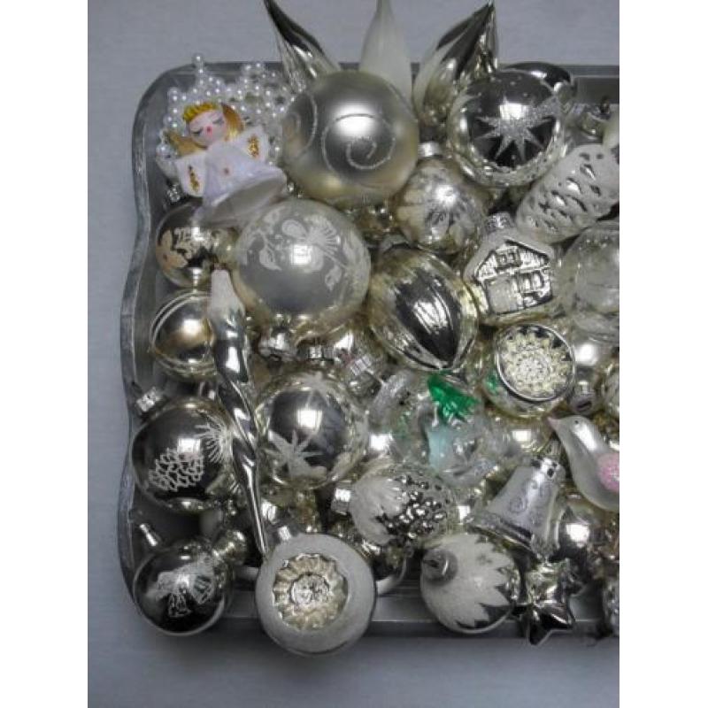 Ruim 65 Mooie Oude En Retro Zilveren Kerstballen