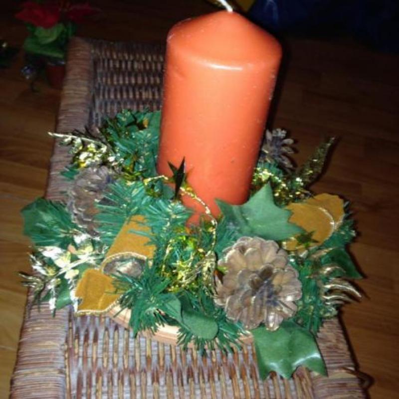 Kerststuk!