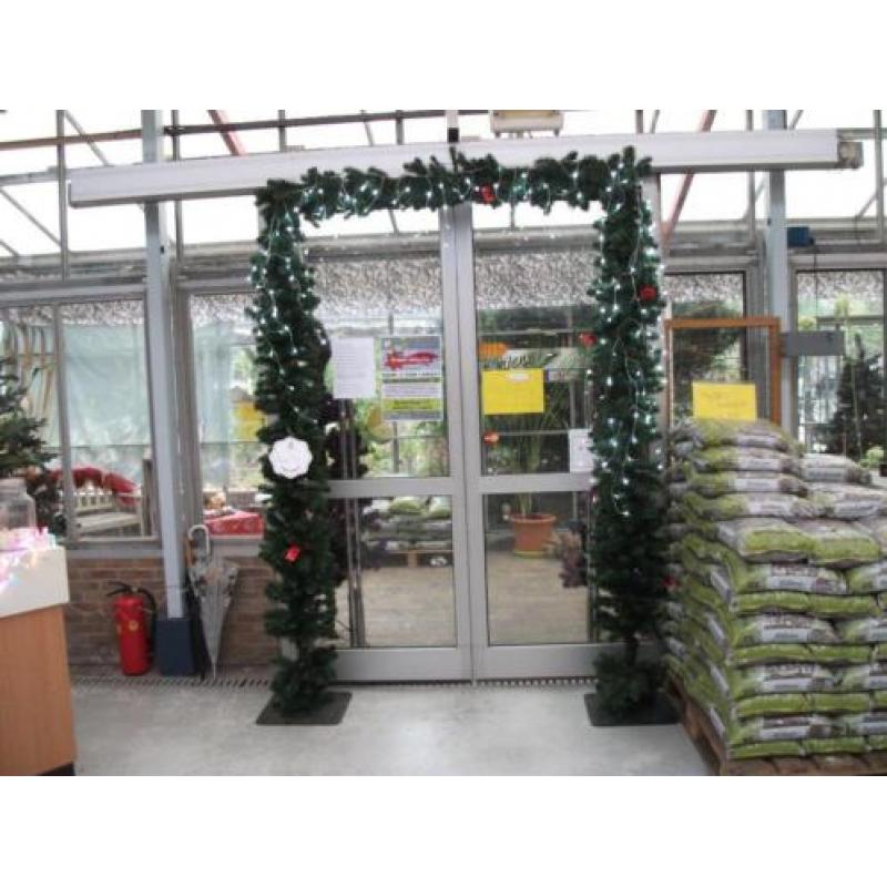 Led Kerstboom 185 cm / Groen (showmodel) half pe-pvc 103