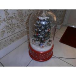 Leuk voor de kerst Snowing met muziek .