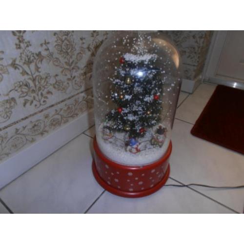 Leuk voor de kerst Snowing met muziek .