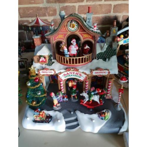 Santa workshop lemax