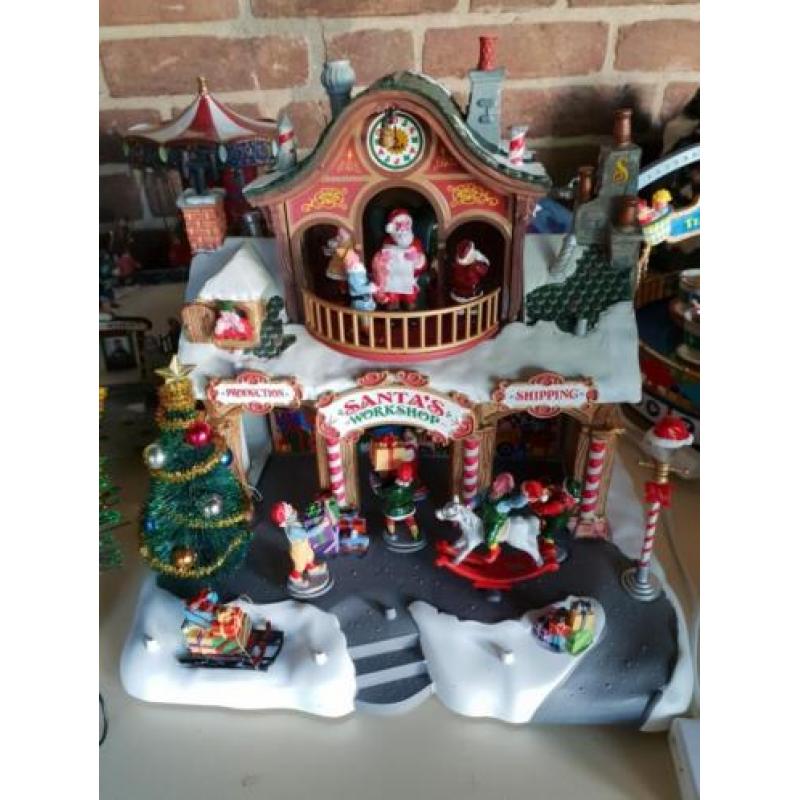 Santa workshop lemax