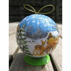 Ravensburger Puzzelbal Kerst - Landschap met herten bij huis