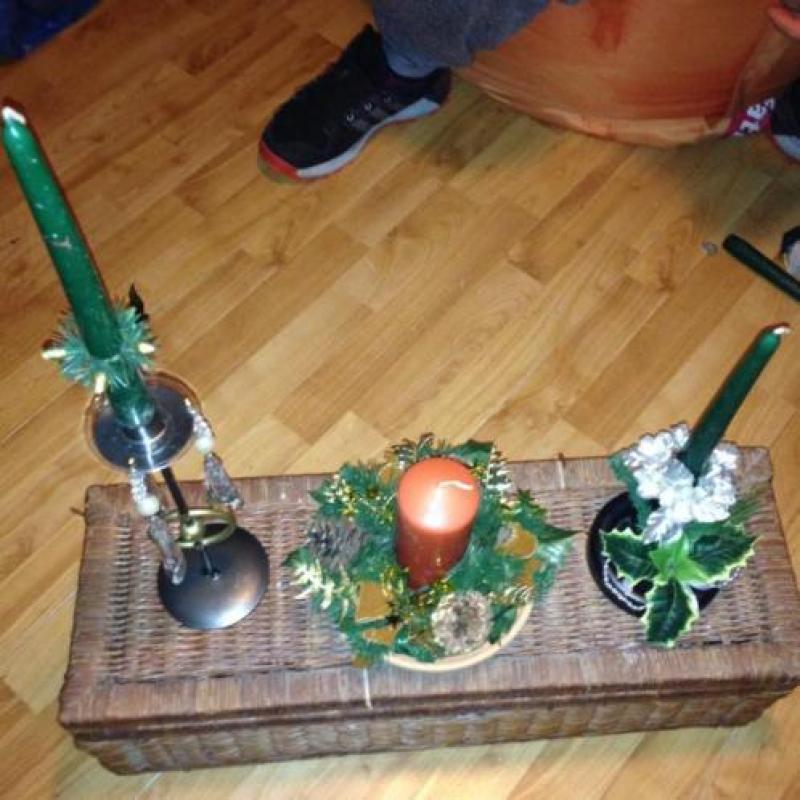 Kerststuk!