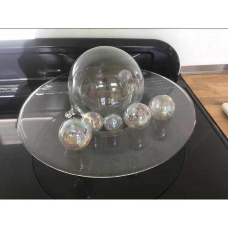 Mond geblazen glazen kerstballen
