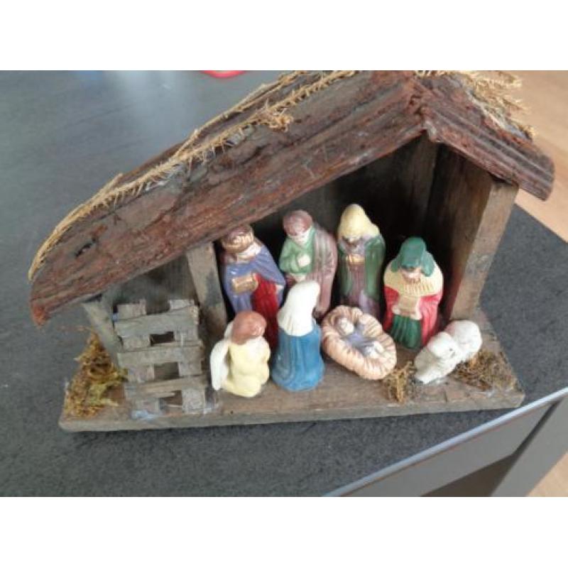 twee kerststallen