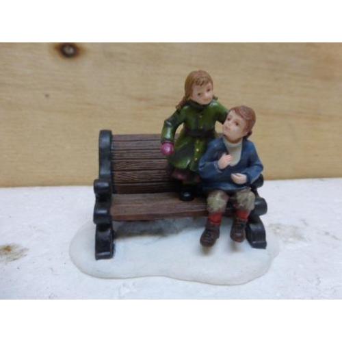 luville Sylve and Antoine de Moissy kerstdorp figurine kerst