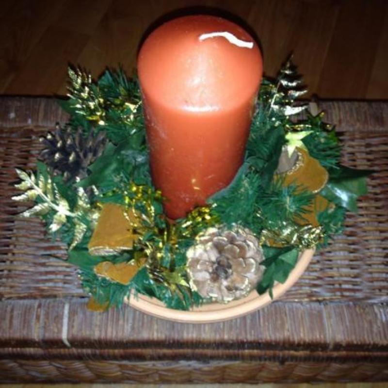 Kerststuk!