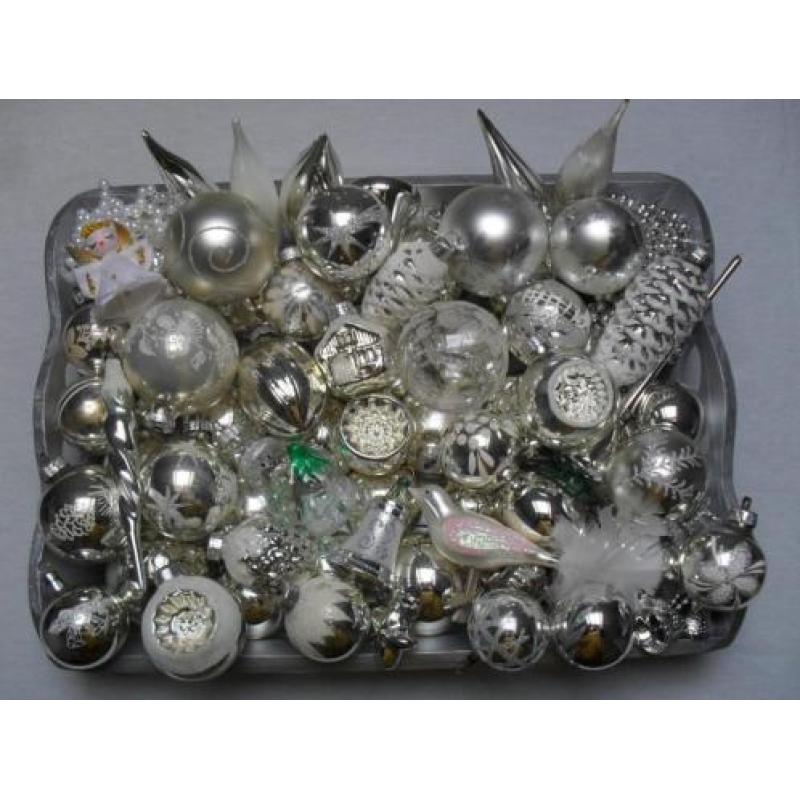 Ruim 65 Mooie Oude En Retro Zilveren Kerstballen