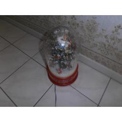 Leuk voor de kerst Snowing met muziek .