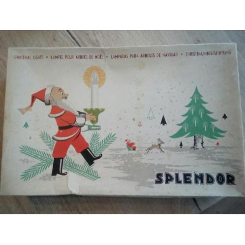Nostalgische Splendor Kerstlichtjes
