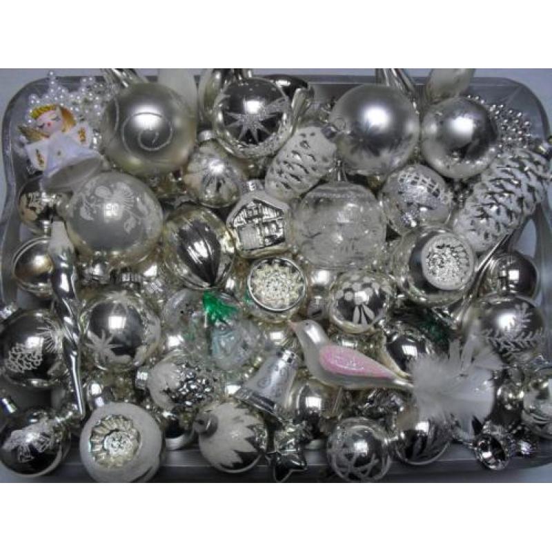 Ruim 65 Mooie Oude En Retro Zilveren Kerstballen