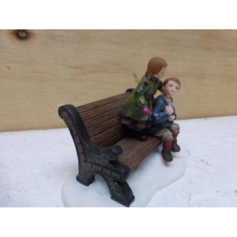 luville Sylve and Antoine de Moissy kerstdorp figurine kerst
