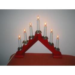 Kerstspullen rood