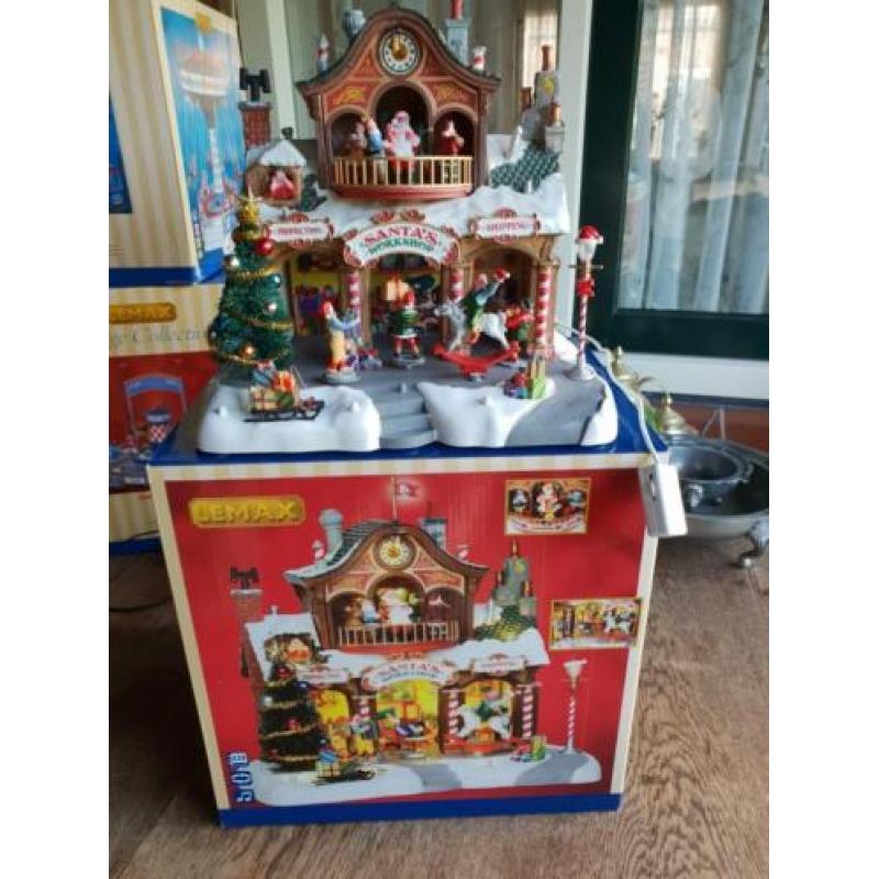 Santa workshop lemax