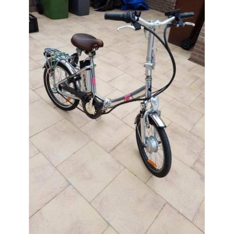 elektrische vouwfiets merk Cross 3 versnellingen