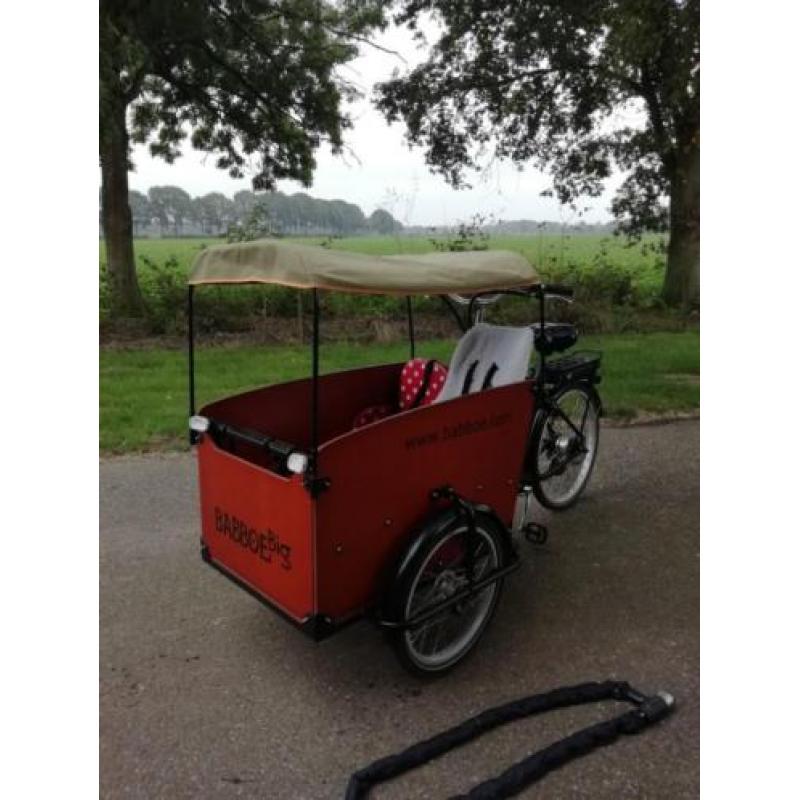 Babboe Big E met toebehoren elektrische bakfiets