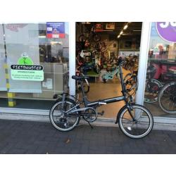 Reload F207 VOUWFIETS ALUMINIUM MAT ZWART 6 SPEED OP=OP !!