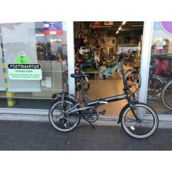Reload F207 VOUWFIETS ALUMINIUM MAT ZWART 6 SPEED OP=OP !!