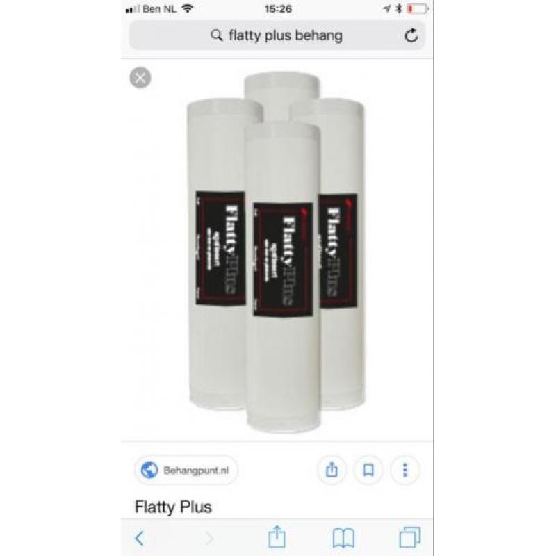 Intervos Flatty plus behang ca 10 meter