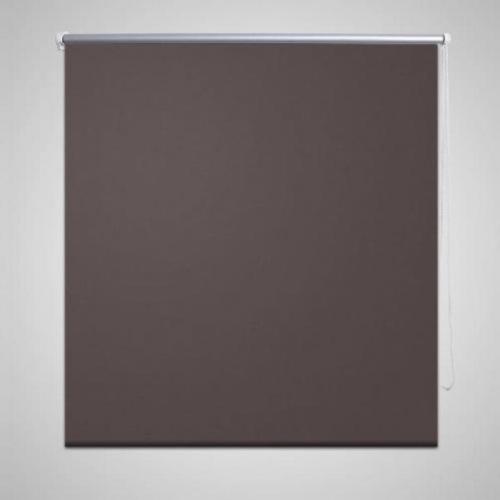 vidaXL Rolgordijn verduisterend 160 x 230 cm koffiebruin
