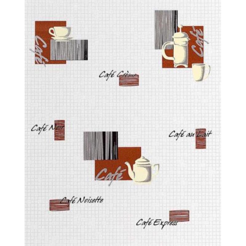 Behangpapier keuken en badkamer EDEM 062-20 behang koffie de