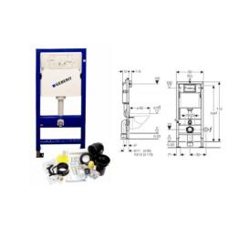 Complete toilet set Geberit incl. reservoir wc pot AKTIE!