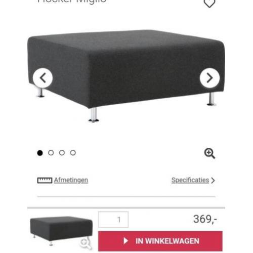 Hocker Goossens zgan bruin