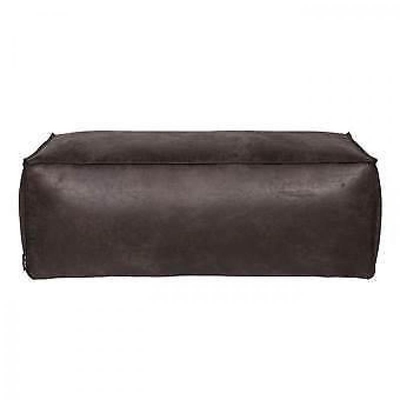 BePureHome Rodeo Poef Zwart