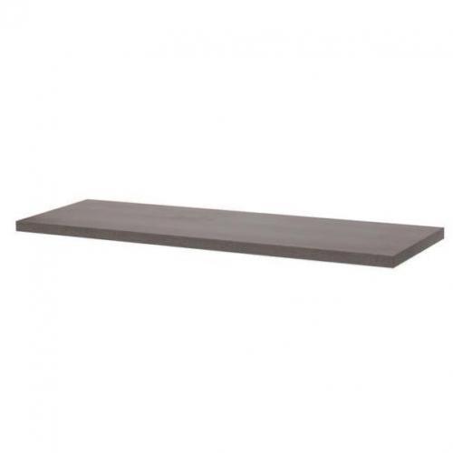 Saniclass TopPlaat 141x46cm rechthoek MFC Legno Antracite