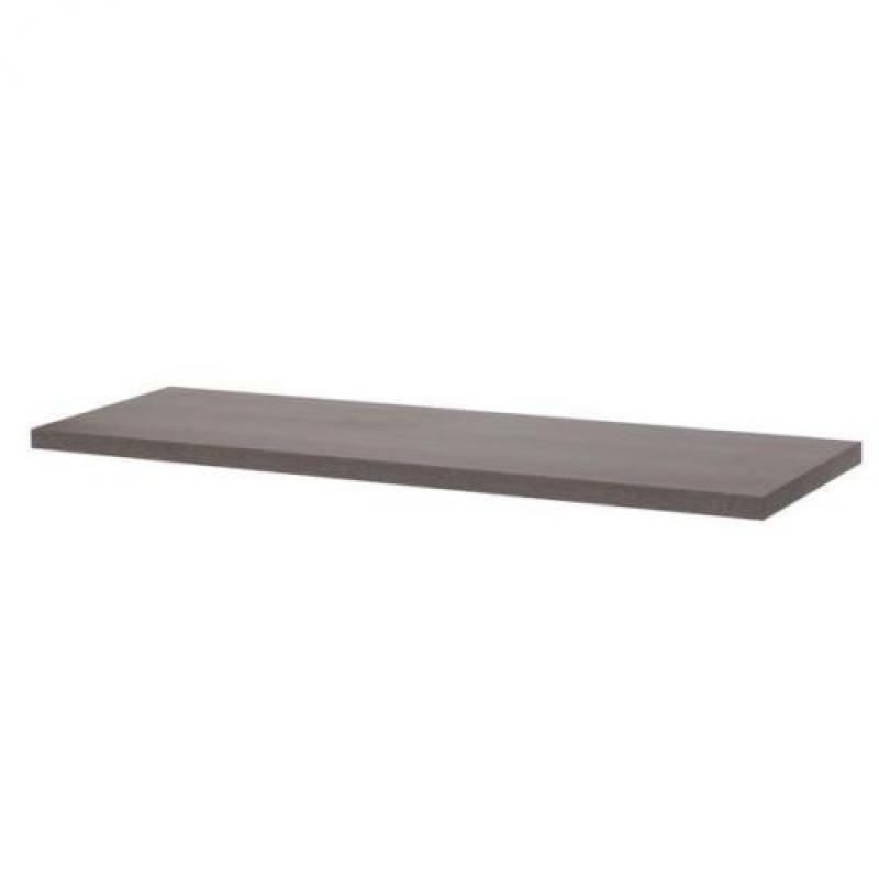 Saniclass TopPlaat 141x46cm rechthoek MFC Legno Antracite