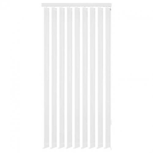 vidaXL Verticale jaloezie wit stof 150x250 cm
