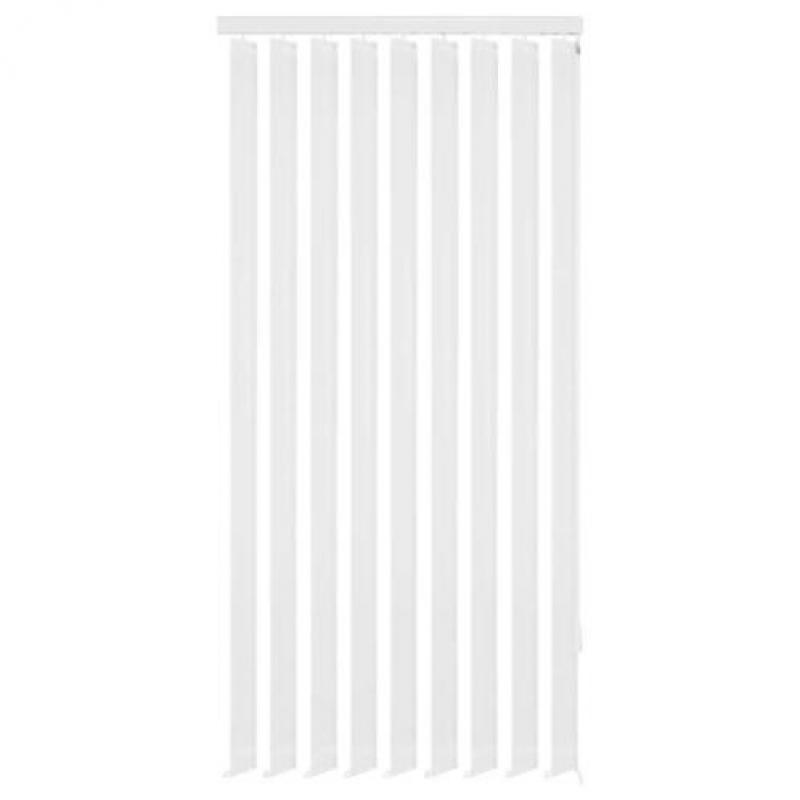 vidaXL Verticale jaloezie wit stof 150x250 cm
