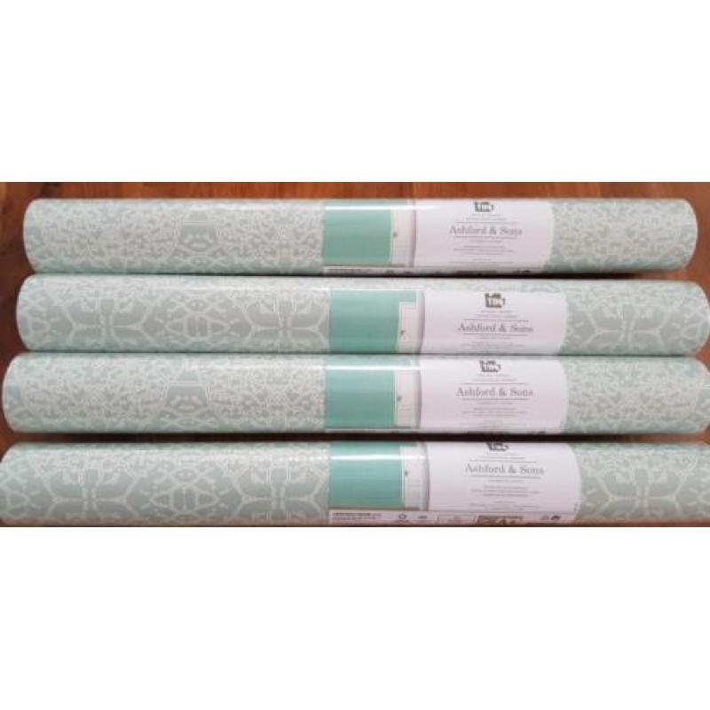 Vliesbehang, 4 rollen van Ashford & Sons