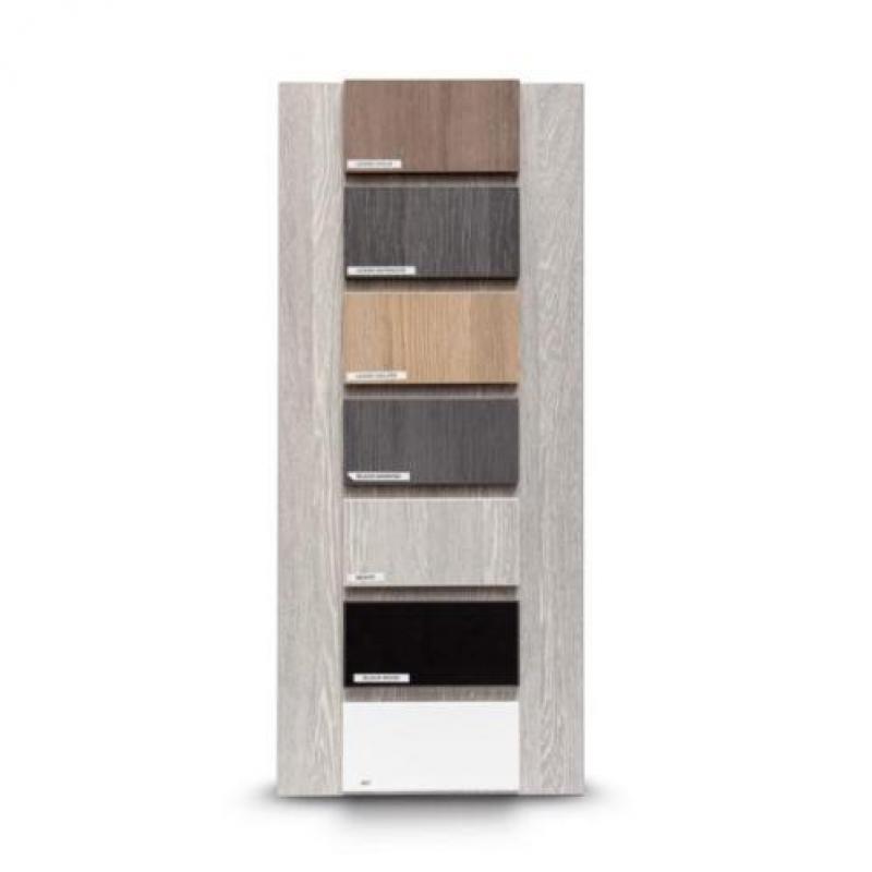 Saniclass Ancona badmeubelset compleet 58x47cm black diamond