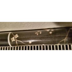 1 rol Graham & Brown behang (bruin met sierlijke bloemetjes