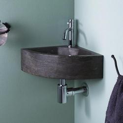 Hoek Fonteinset Natuursteen Taro 30x30x11 cm (kraangat mi...