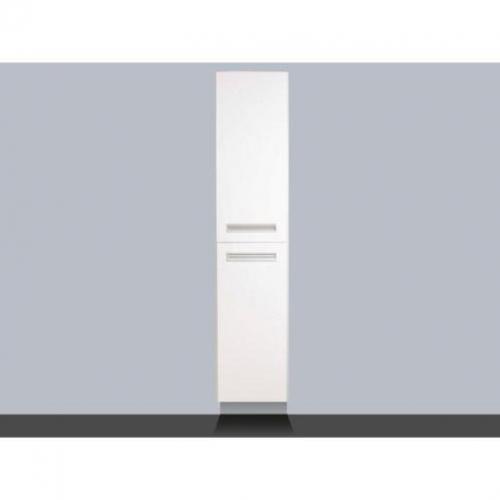 Saniclass IQ hoge kast 160cm Hooglans wit 2 deuren