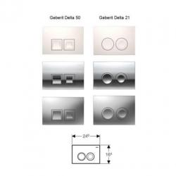 Complete toilet set Geberit incl. reservoir wc pot AKTIE!