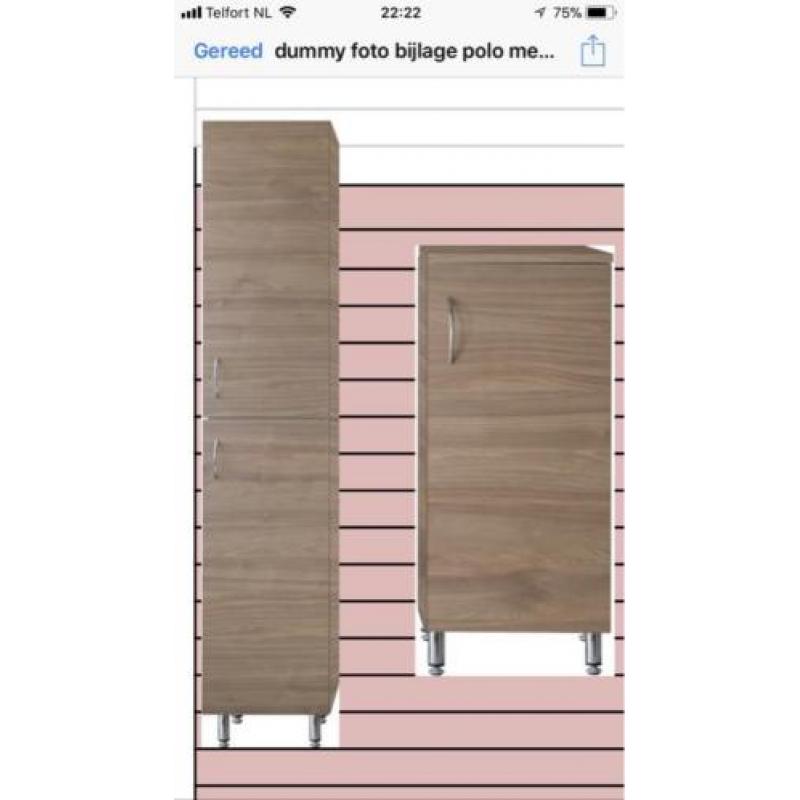 Badmeubel (wastafelmeubel) select eiken of wit