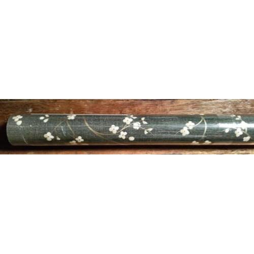 1 rol Graham & Brown behang (bruin met sierlijke bloemetjes