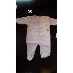 Kleding maat 50 56 feetje,noppies,Hema,zeeman