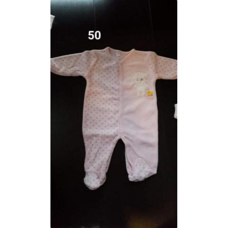 Kleding maat 50 56 feetje,noppies,Hema,zeeman