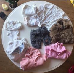 Baby kleren baby jas maat 50 56/62