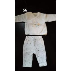 Kleding maat 50 56 feetje,noppies,Hema,zeeman