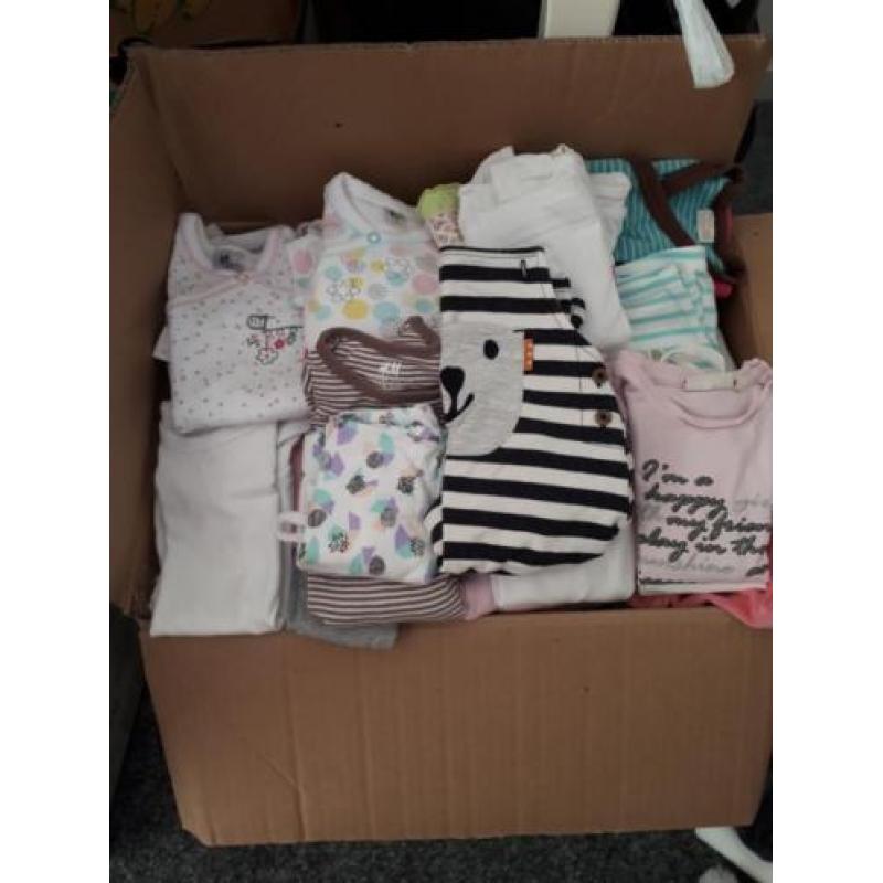 New born baby kleding maat 50 tot 68