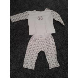 New born baby kleding maat 50 tot 68