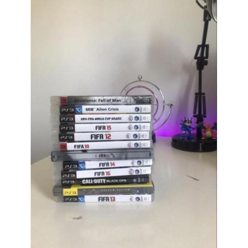 Playstation 3 met veel spellen!